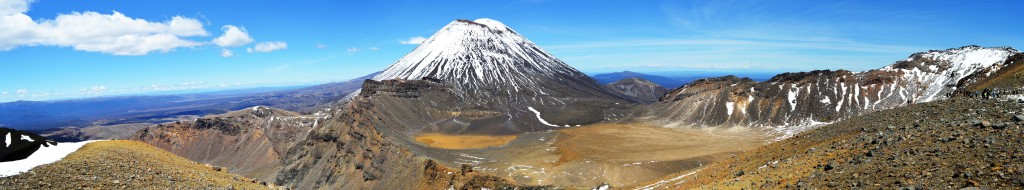 18_YetAnotherPanoramicOfMountNgauruhoeByTongariroCrossing'sRedCrater
