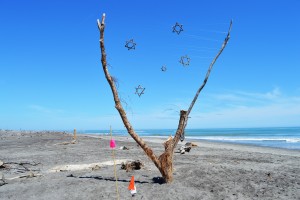 4_YetAnotherSculptureOnHokitia'sBeach