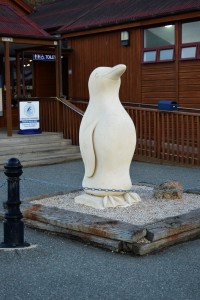 125_APenguinSCulptureAtOamaru'sPenguinColony