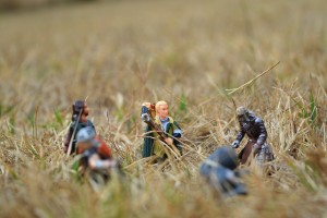 2_AnotherViewOfGimliAragornLegolasAndTwoOrcsInTheBattleOfPelenorFields