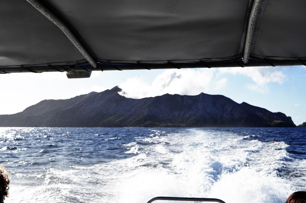 White Island by the sea